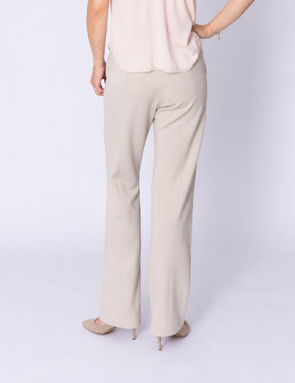 Beige Softstreme Wide-leg Pant