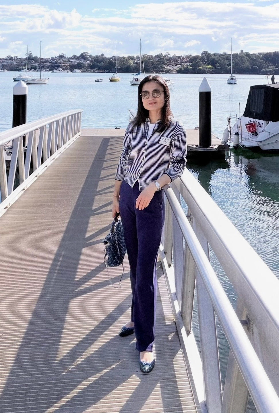 Berlin Blue Softstreme Straight-Leg Pant
